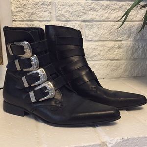 Underground Peck Winklepicker Western Boot